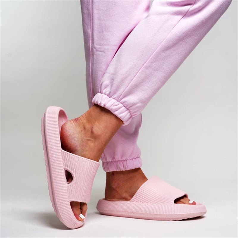 FloatSlide™ Cloud Slides — Thick EVA Pillow Sole - FloatSlide